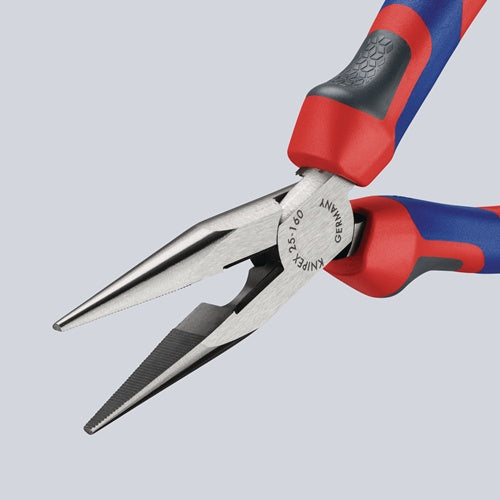 Flachrundzange Länge 160 mm flach/rund gerade poliert Mehrkomponenten-Hüllen KNIPEX – Ansicht 6