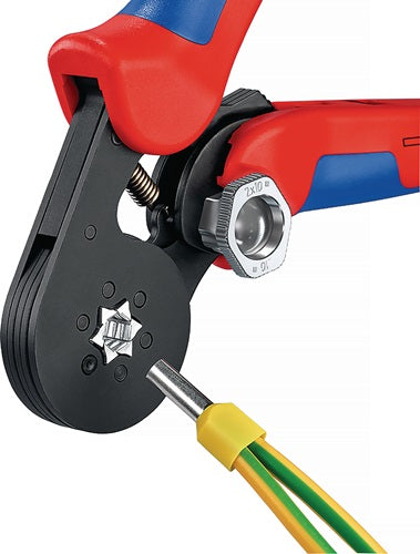Aderendhülsenzange Gesamtlänge 180 mm 008 - 16 (AWG 28 - 6) mm² brüniert Mehrkomponenten-Hüllen KNIPEX – Ansicht 4