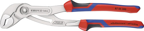Wasserpumpenzange Cobra® Länge 300 mm Spannweiße 60 mm verchromt Mehrkomponenten-Hüllen KNIPEX – Ansicht 5