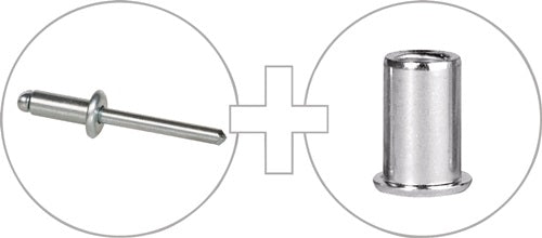 Kombisetzgerät Flipper® Plus Länge 217 mm mit Öffnungsfeder GESIPA – Ansicht 4