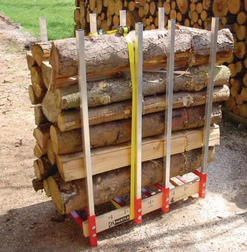 Sägebock Holzmichel Breite 820 x Höhe 1130 x Tiefe 465 mm Alu / Holz NESTLE – Ansicht 5