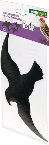 Vogel-Silhouette Easy Sticker 3 Stück WINDHAGER – Ansicht 3