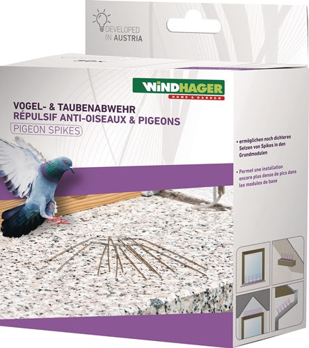 Vogel- und Taubenabwehr 30 Spikes WINDHAGER – Ansicht 3