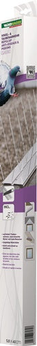 Vogel- und Taubenabwehr Classic 60 cm lang 24 Spikes Aluminium WINDHAGER – Ansicht 3