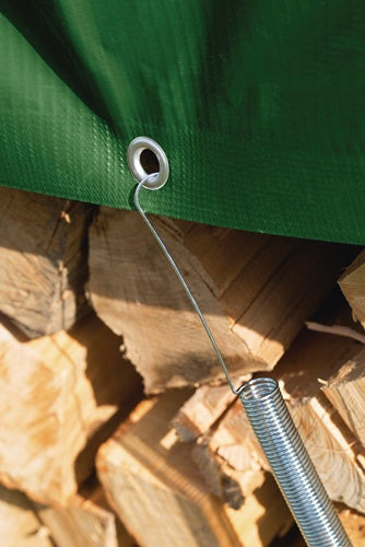 Schutzplanen Befestigungsset 6 Spannfedern und 6 Holzkrallen Länge 30 cm WINDHAGER – Ansicht 3