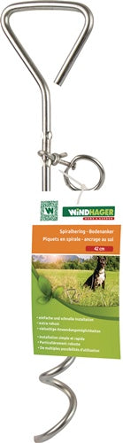 Spiralhering verzinktes Metall Länge 41 cm WINDHAGER – Ansicht 3