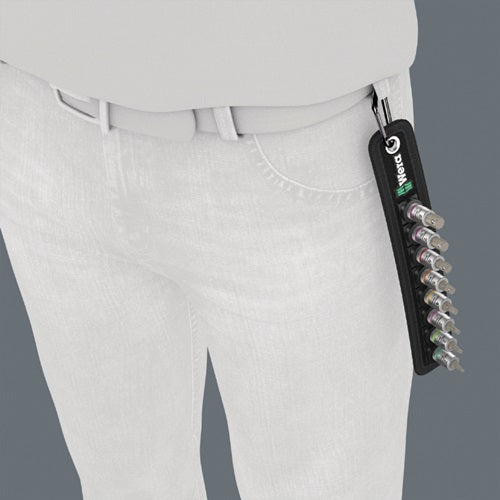 Steckschlüsselsatz Belt 2 8-teilig 1/4 ? 2 - 8 mm für Innen-6-kant WERA – Ansicht 3