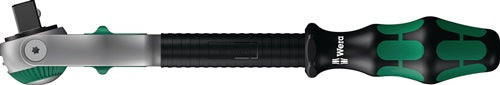 Schwenk- und Umschaltknarre Zyklop Speed 1/2 ? Anzahl Zähne 72 Länge 277 mm 2-Komponentengriff WERA – Ansicht 4
