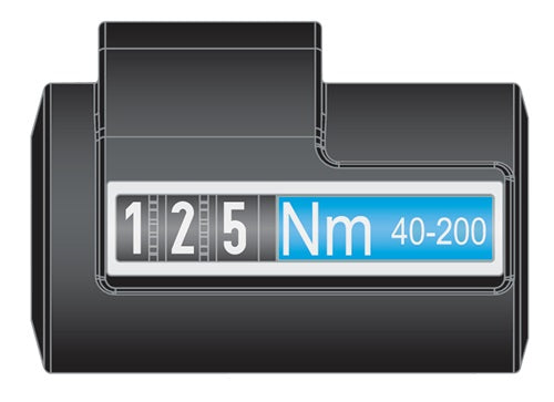 Drehmomentschlüssel 5123-2CLT 1/2 ? 60 - 320 Nm HAZET – Ansicht 3