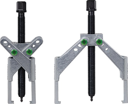 Abzieher mit Krallenfüßen 14-01 Spanntiefe 85 mm Spannweiße 6 - 100 mm Gewicht 045 kg 1 t KUKKO – Ansicht 3