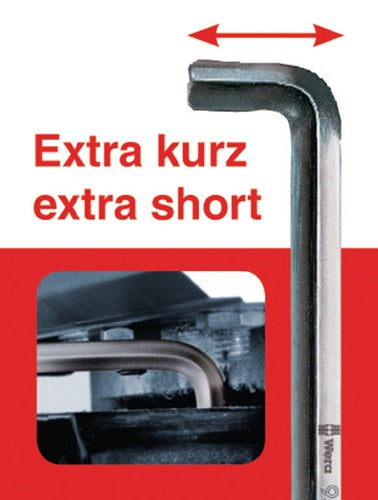 Winkelschraubendrehersatz 369T S9 9-teilig ProStar-Halter SW 15 - 10 mm lang Kugelkopf CV-Stahl WIHA – Ansicht 5