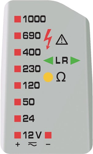 Spannungs-/Durchgangsprüfür DUSPOL® expert 12-1000 V AC/DC CAT IV 600V/CAT III 1000 V BENNING – Ansicht 3