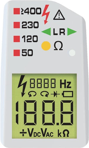 Spannungs-/Durchgangsprüfür DUSPOL® digital 1-1000 V AC/1-1200 V DC CAT IV 600V/CAT III 1000 V BENNING – Ansicht 3