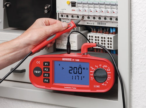 Installationsprüfgerät IT 105 zur Prüfung elektrischer Anlagen BENNING – Ansicht 3