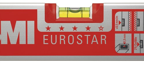Wasserwaage EUROSTAR 30 cm Aluminium silber ± 05mm/m BMI – Ansicht 3