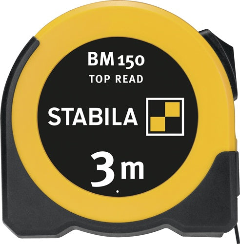 Taschenrollbandmaß BM 150 Länge 3 m Breite 16 mm mm/ mm EGII ABS / TPE Feststeller STABILA – Ansicht 3