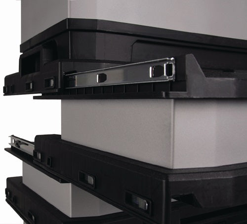 Rollende Werkstatt B568xT389xH893 mm Kunststoff und Metall abnehmbare Werkzeugbox STANLEY – Ansicht 3