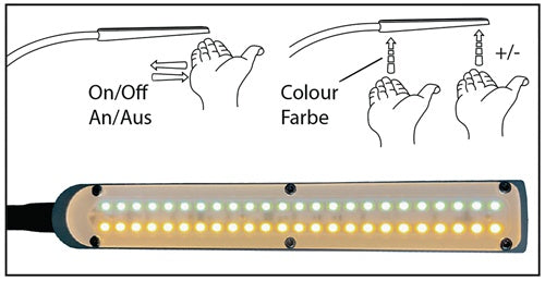 LED-Arbeitsleuchte Silhouette 10 W 960 lm BAUER & BÖCKER – Ansicht 4