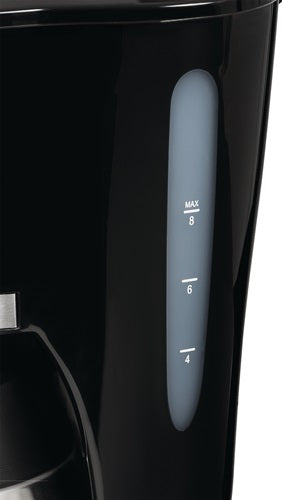 Kaffeemaschine KA 6501 sw 800 W schwarz Thermokanne Verzierung Edelstahl 1 l 4 - 8 Tassen EXQUISIT – Ansicht 4