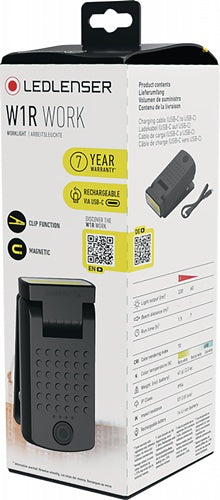 Akkuhandleuchte W1R Work 37 V 740 mAh Li-ion Ladezeit 120 min LEDLENSER – Ansicht 3
