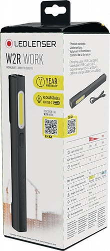 Akkuhandleuchte W2R Work 37 V 630 mAh Li-ion Ladezeit 150 min LEDLENSER – Ansicht 3