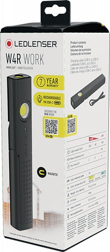 Akkuhandleuchte W4R Work 37 V 760 mAh Li-ion Ladezeit 120 min LEDLENSER – Ansicht 3