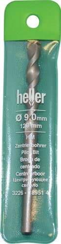 Zentrierbohrer Ø 9 mm Gesamtlänge 120 mm HELLER – Ansicht 3
