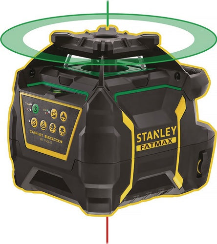 Rotationslaser FatMax® RL750L mit Detektor = 600 m grün / 630-680 nm = 5 ° STANLEY – Ansicht 3