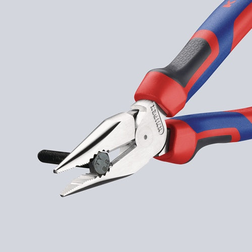Spitzkombizange L185mm polComfort-Griff schwarz atramKNIPEX – Ansicht 3