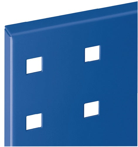 Lochplatte B450xL500mm enzianblau RAL 5010 RASTERPLAN – Ansicht 3