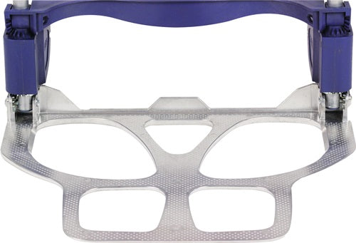 Transportkarren klappbar Stahlrohr Aluminium Höhe 1130 mm Schaufellänge 410 mm Schaufelbreite 490 mm – Ansicht 3