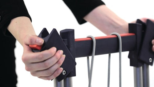 Transportkarren klappbar Stahlrohr Aluminium Höhe 1130 mm Schaufellänge 410 mm Schaufelbreite 490 mm – Ansicht 6
