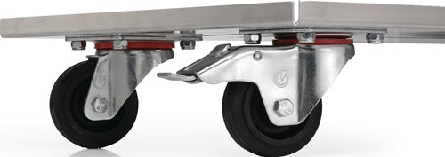 Transportwagen Stahl verzinkt für Aluminiumboxen 29 l - 91 l Gesamttragfähigkeit 50 kg – Ansicht 2