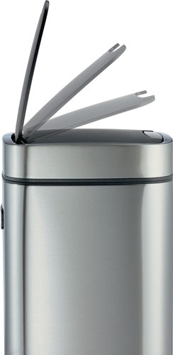 Abfallsammler NO TOUCH 35L 35 l H690mm Edelstahl / Kunststoff metallic silber DURABLE – Ansicht 6