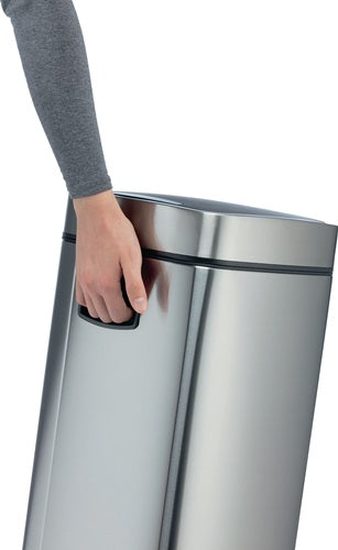 Abfallsammler NO TOUCH 21L 21 l H570mm Edelstahl / Kunststoff metallic silber DURABLE – Ansicht 4