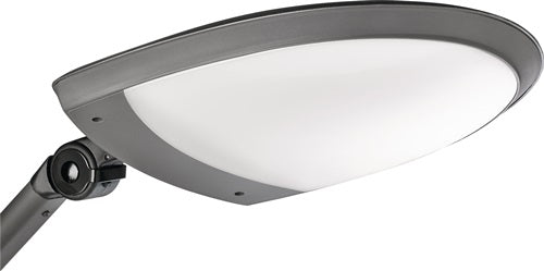 Schreibtischleuchte Kunststoff schwarz/anthrazit Standfuß und Tischklemme mit LED – Ansicht 3