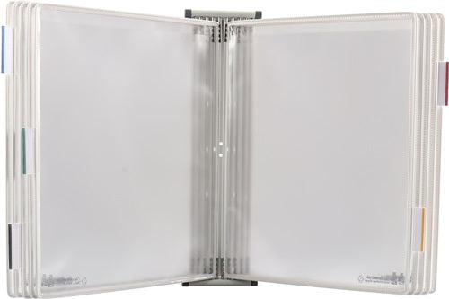Wandhalter 10 Sichttafeln schwarz lackiertfA4 TARIFOLD – Ansicht 5