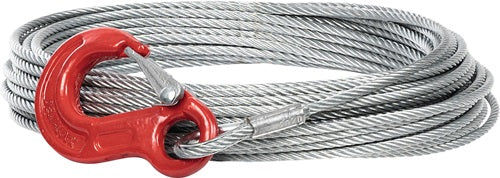 Seilwinde BHW-1800 Seil-Ø 7 mm Seilaufnahme 20 m mit 20 m Seil verzinkt PLANETA – Ansicht 3