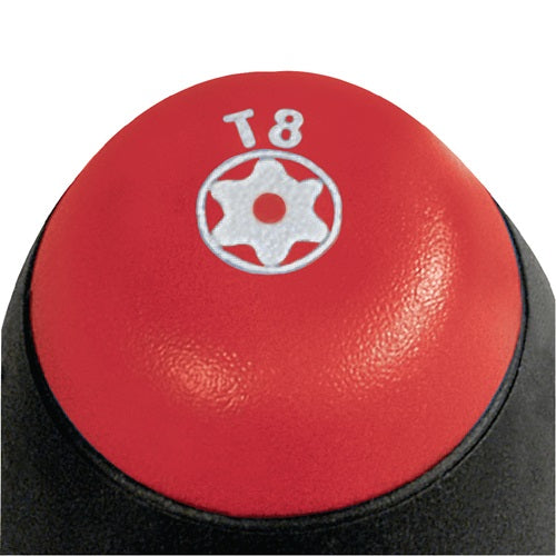 Schraubendreher 362 TR Größe T 15 BO Klingenlänge 80 mm SoftFinish® Mehrkomponentengriff Rundklinge WIHA – Ansicht 4