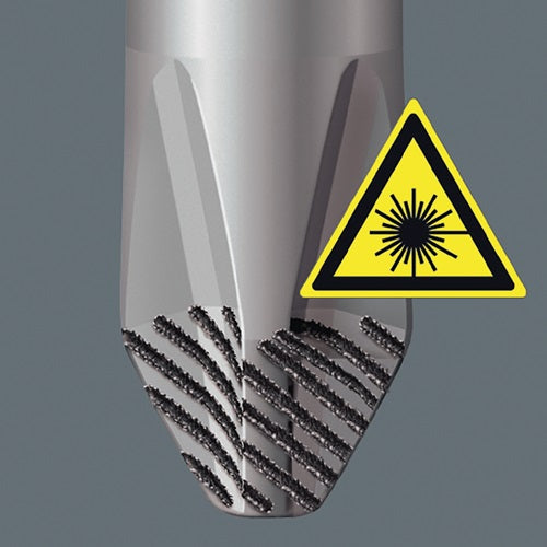 Schraubendreher 334 SK Schneidenbreite 55 mm Klingenlänge 100 mm 2-Komponentengriff Sechskantklinge / Ansatz WERA – Ansicht 4