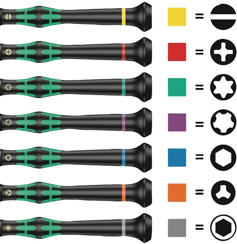 Elektronik-Feinmechanik-Schraubendreher 2035 12 mm Klingenlänge 40 mm WERA – Ansicht 5