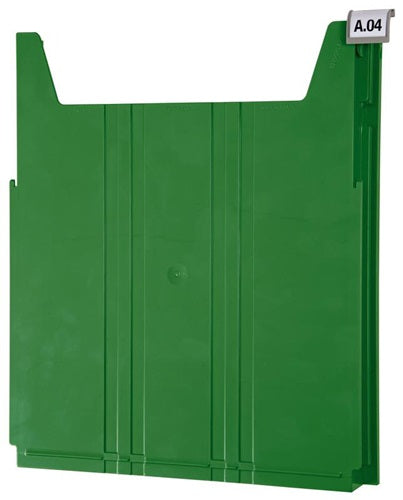 Wandsortierer BIG Anbaumodul grün B262xT42xH302mm EICHNER – Ansicht 5