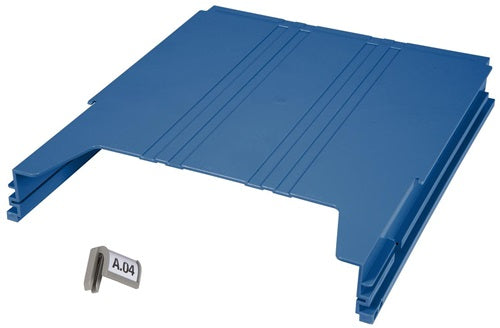 Wandsortierer BIG Anbaumodul blau B262xT42xH302mm EICHNER – Ansicht 4