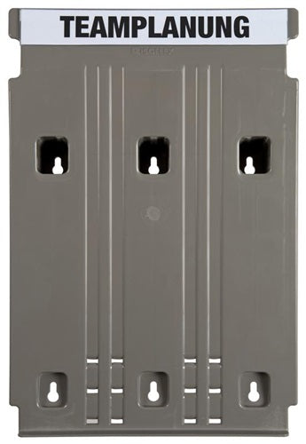 Wandsortierer FLAT gründmodul hellgrau B240xT58xH392mm EICHNER – Ansicht 3