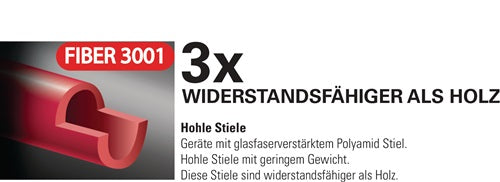 Gärtnerspaten POLET 3001 mit T-Griff 280 x 180 mm POLET – Ansicht 3