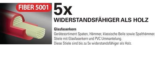 Drainierspaten Fiber 5001 380 x 140 mm 850 mm mit T-Griff POLET – Ansicht 3