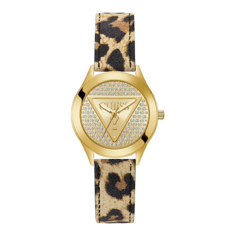 Guess Glitz Plaque GW0745L2 Damenuhr
