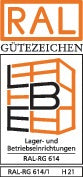 Steckregalset H2000xB2000xT400mm gründ-/Anbauregal verzinkt 8 Stahlböden Tragfähigkeit 150 kg Feldlast 900 kg – Ansicht 3