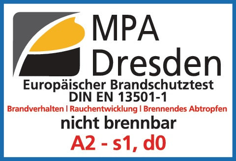 Spritzerschutzdecke JT 650 G1 E-Glasgewebe meinseit Alufixbeschicht L2000xB2000camm JUTEC – Ansicht 3