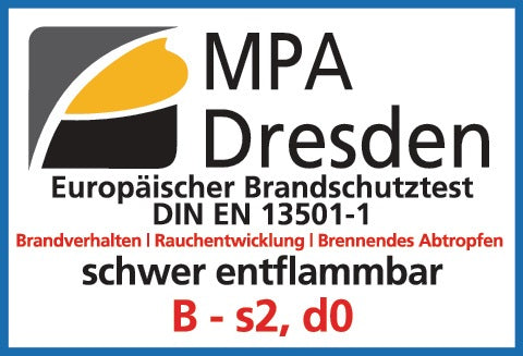 Spritzerschutzdecke JT 650 G1 E-Glasgewebe meinseit Alufixbeschicht L2000xB2000camm JUTEC – Ansicht 4